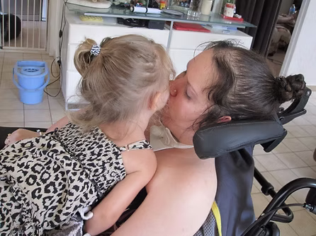 Moment d’amour en famille